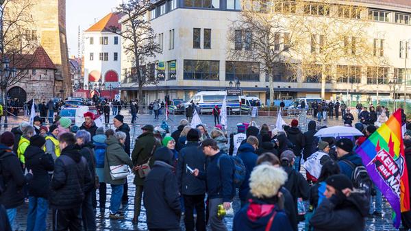 Montagsdemonstration von Team Menschenrechte und G