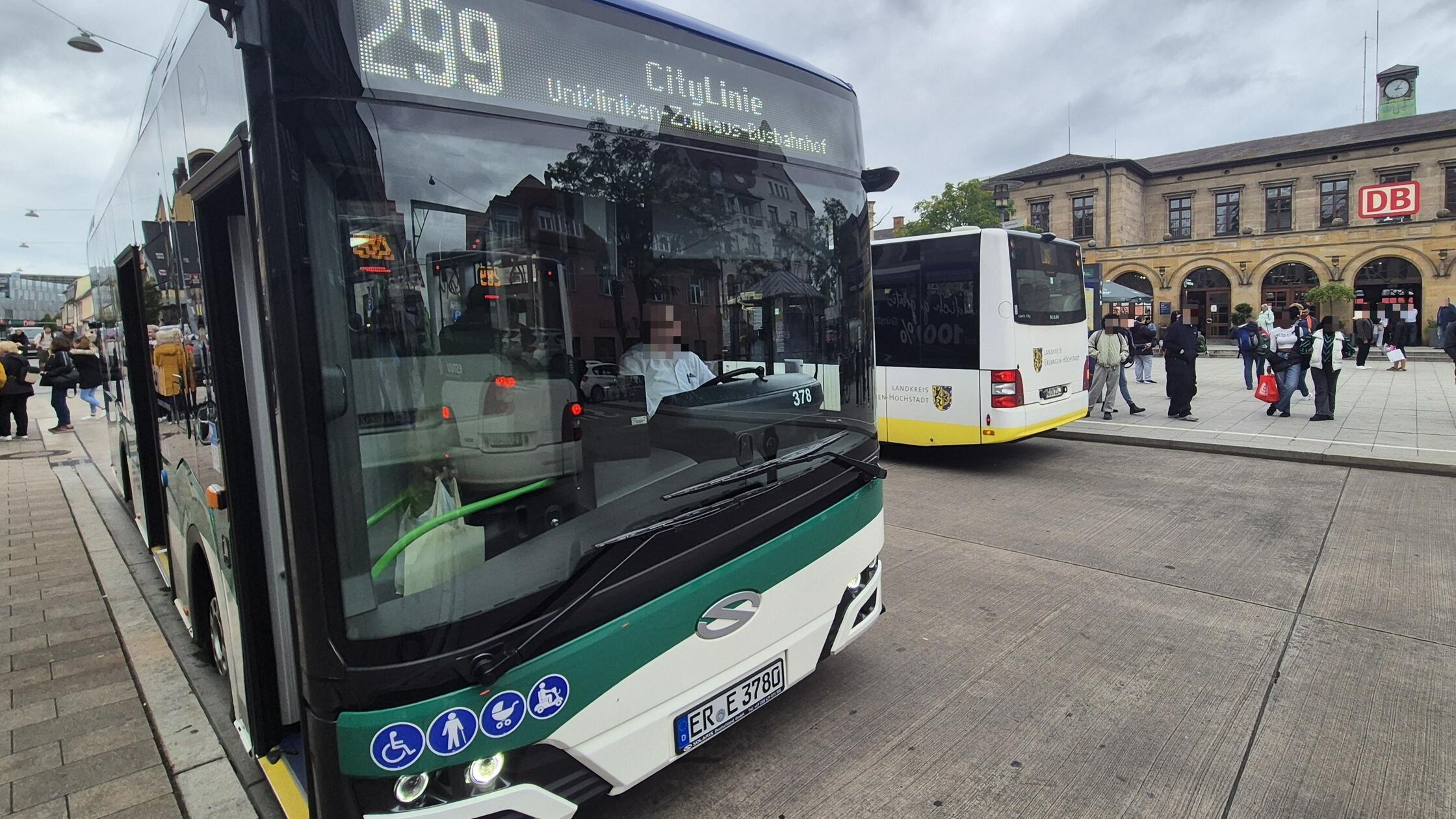 City Linie Bahnhof Erlangen