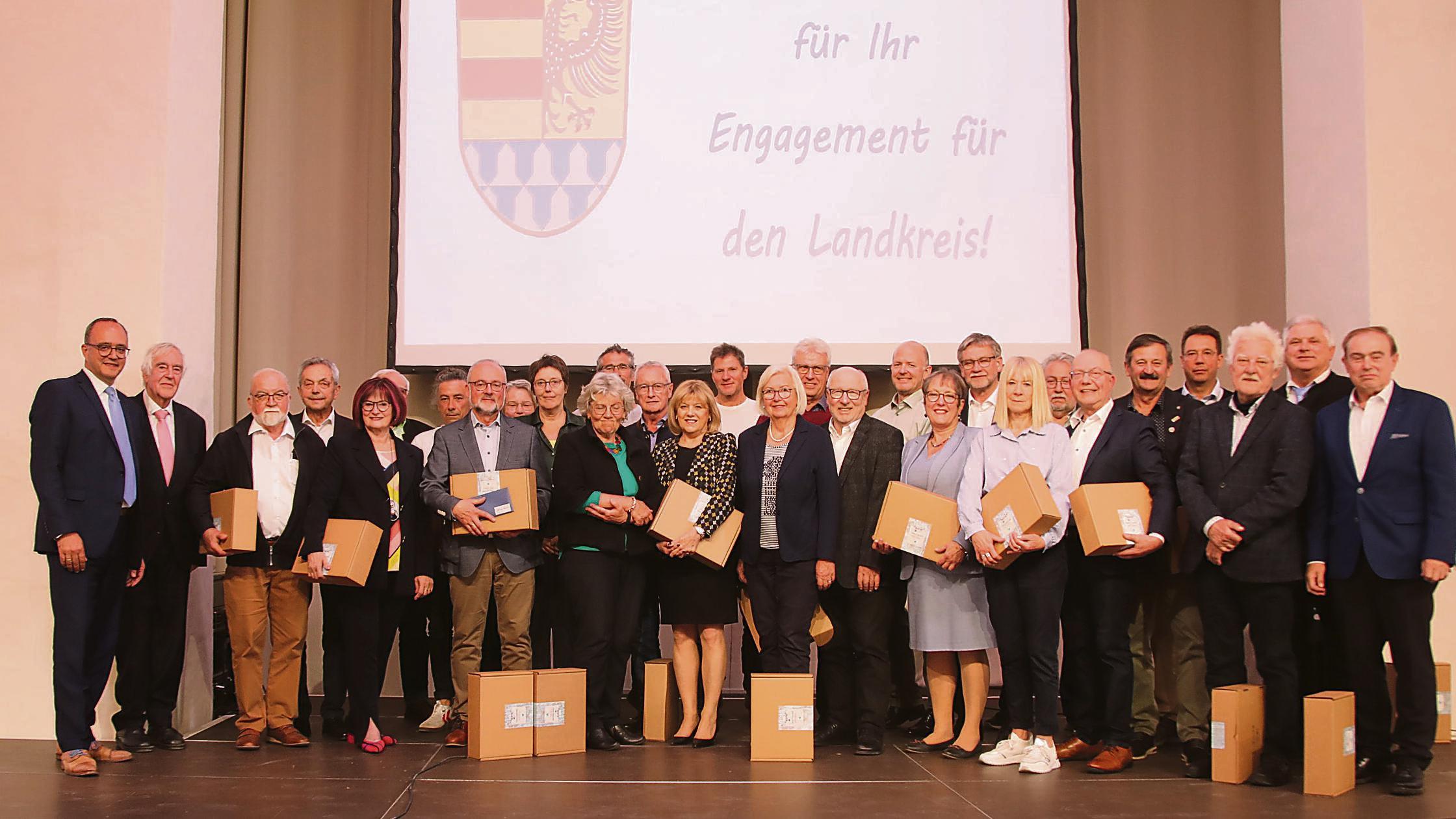 Verabschiedung Kreistagsmitglieder