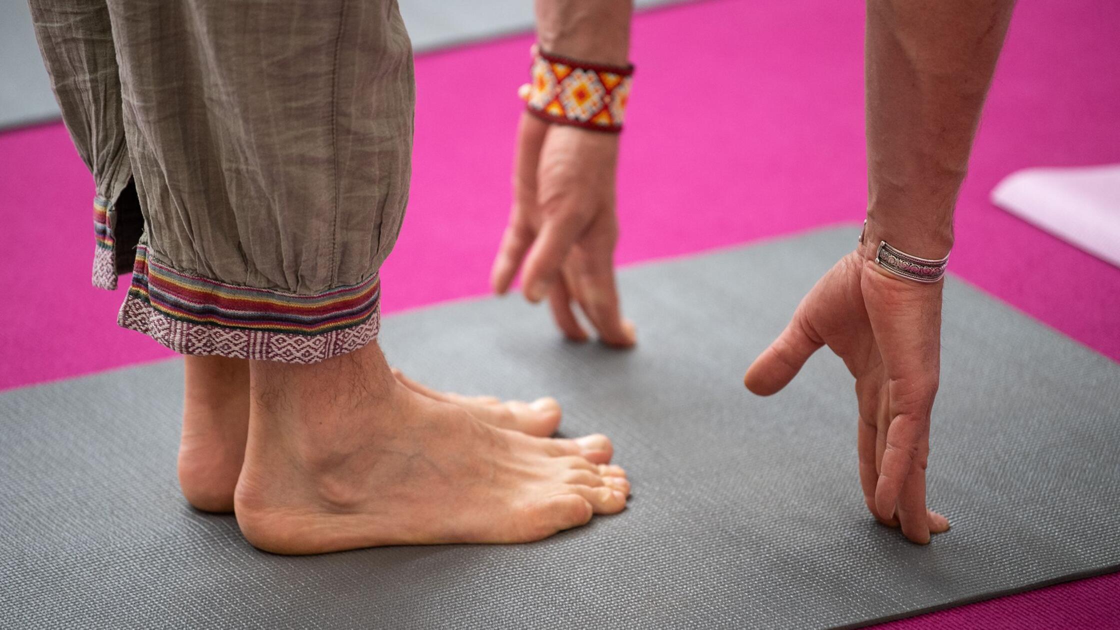 Yoga schult die Wahrnehmung für den eigenen Körper