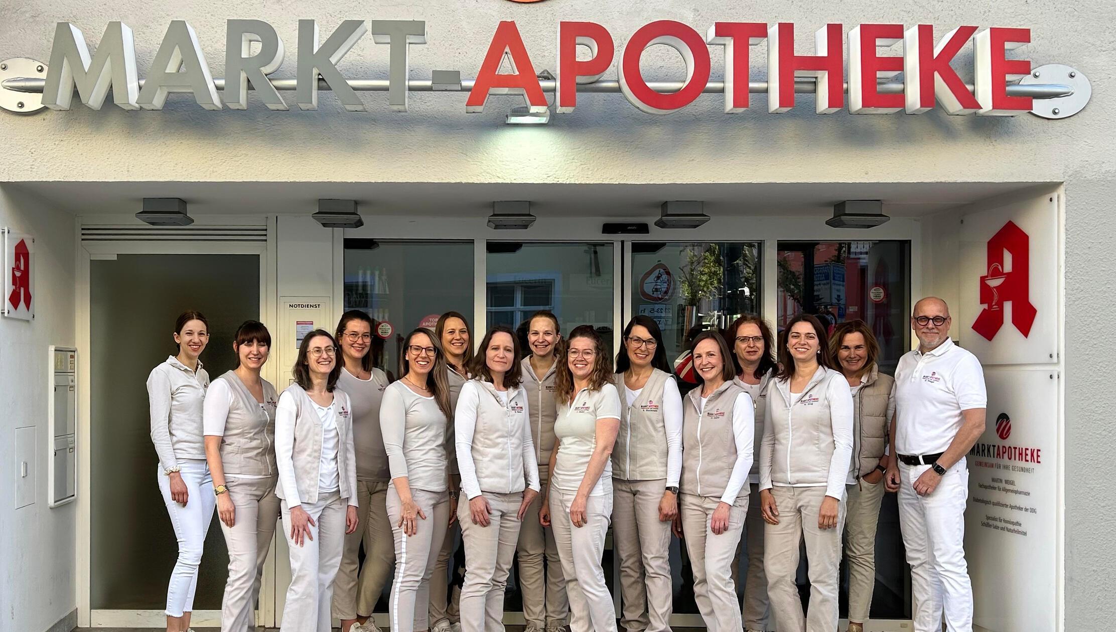 Teamfoto Markt Apotheke
