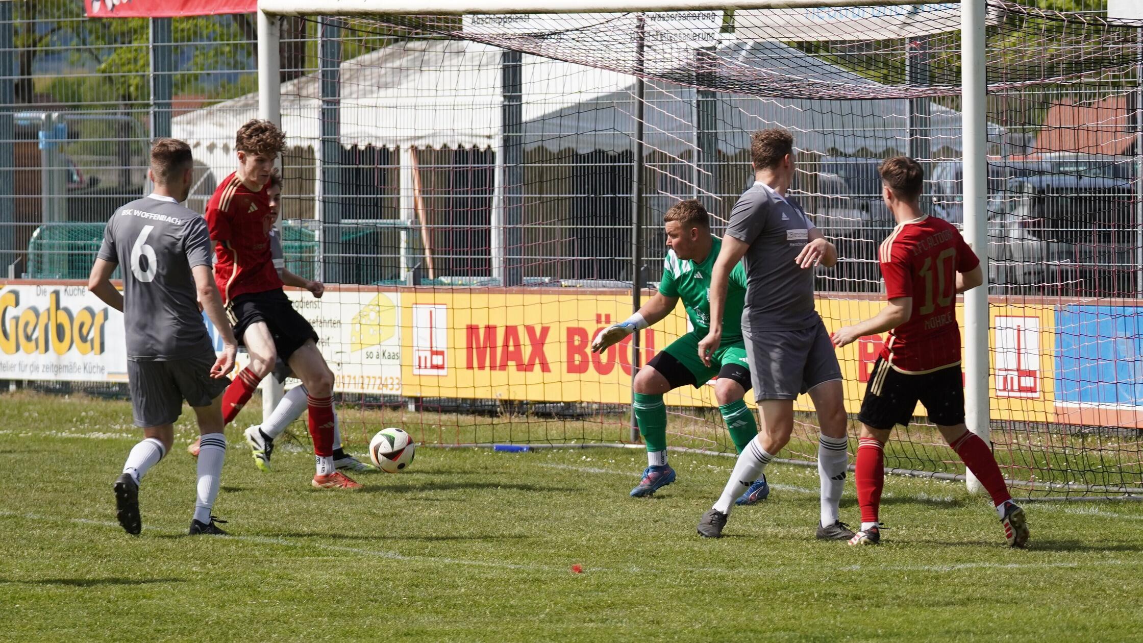 FC Altdorf Jannik Dolenek trifft in Woffenbach - 1