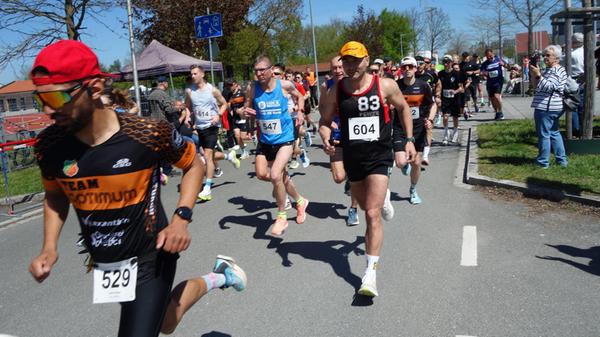 Roland Rigotti (Nr. 547) vom Team Leidl der TSG Ro