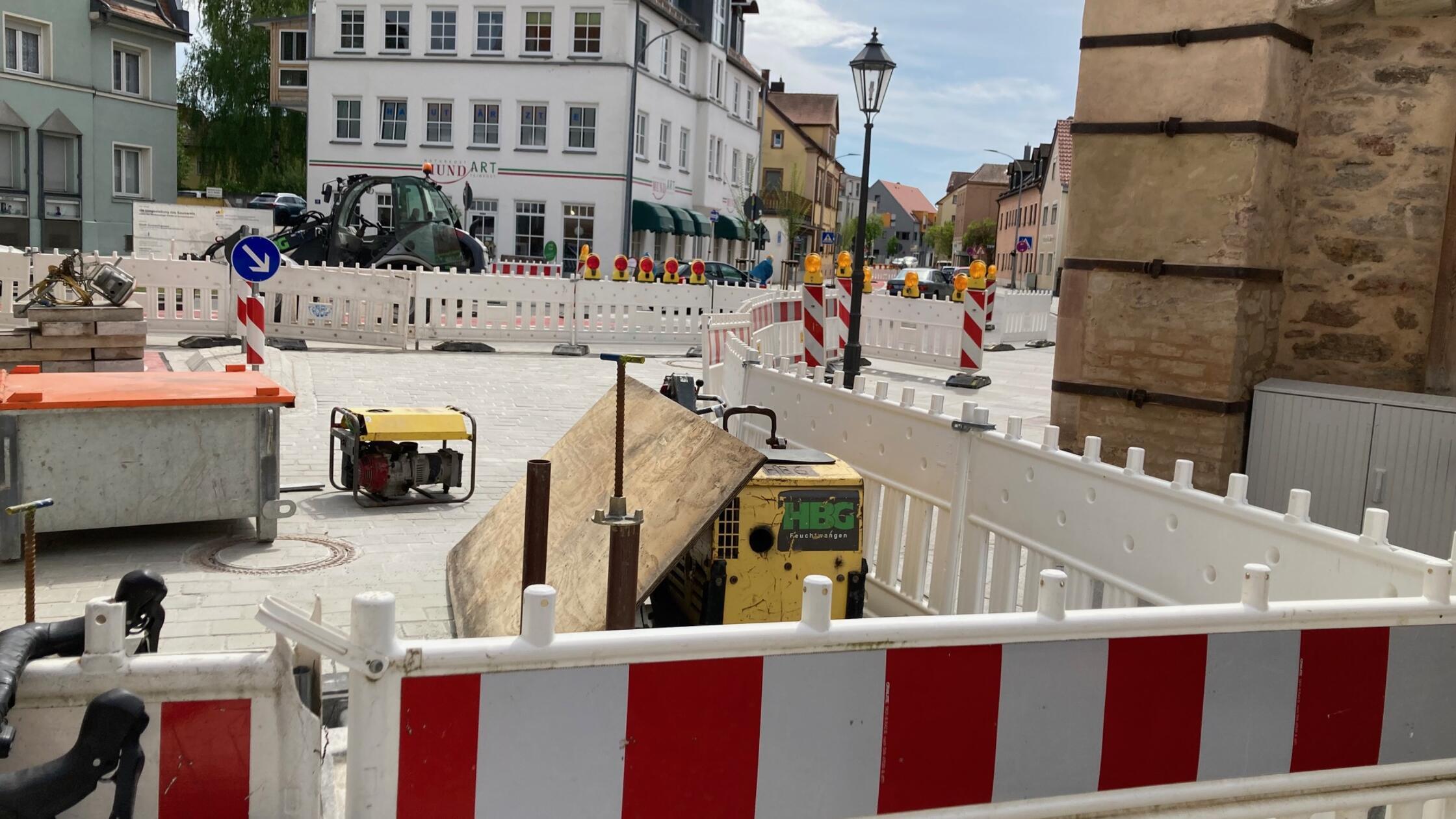 Weißenburger Straße Gun Baustelle Mai 2026