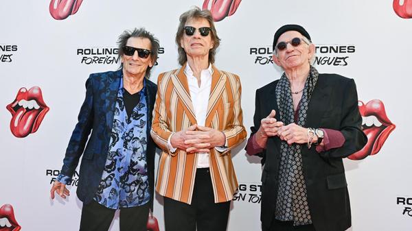 05.05.2026, USA, New York: Ronnie Wood (l-r) Mick