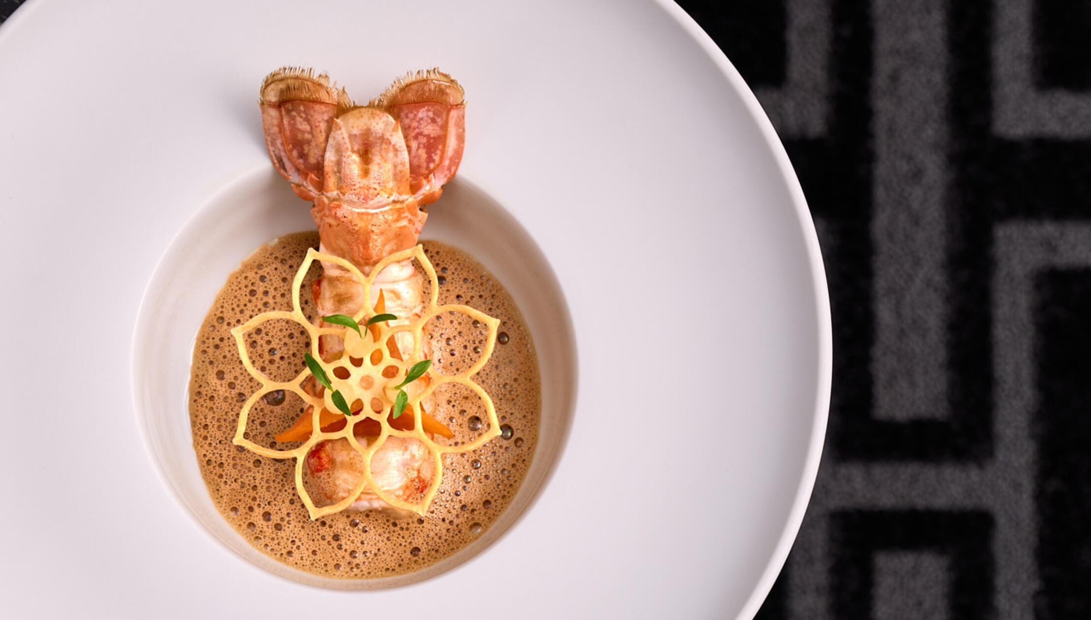 Perfekt angerichtet - für Kunst wie diese hat es zwei Michelin-Sterne gegeben.