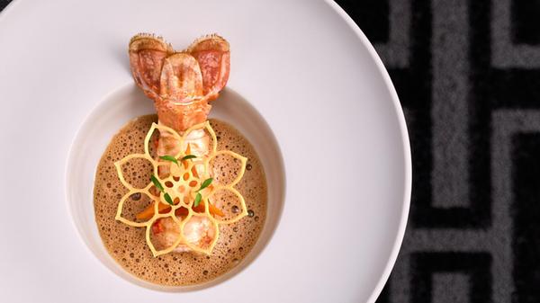 Perfekt angerichtet - für Kunst wie diese hat es zwei Michelin-Sterne gegeben.