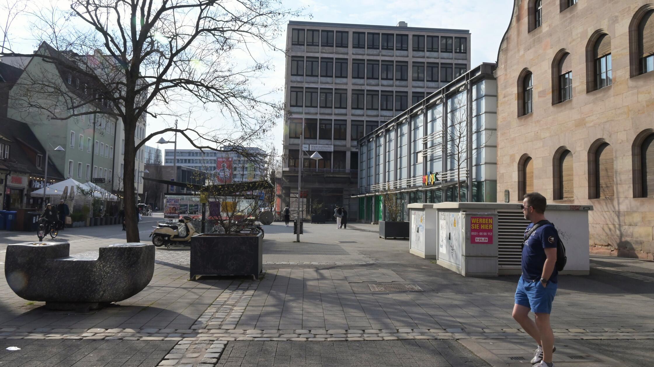 Pfannenschmiedgasse an der Mauthalle