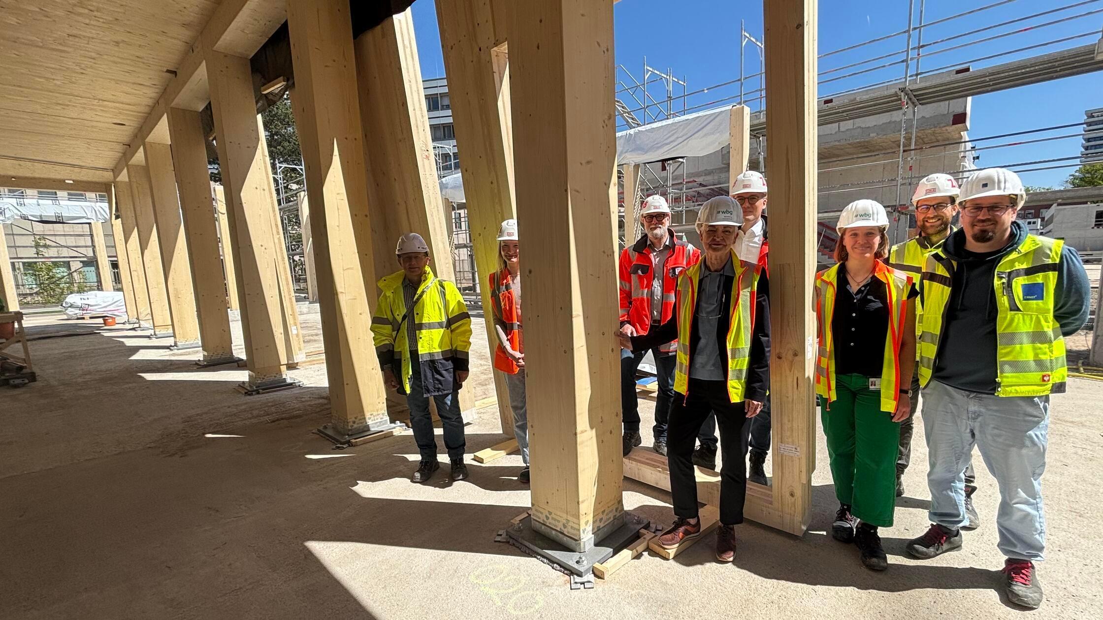 Baustelle Behaim-Gymnasium Nürnberg