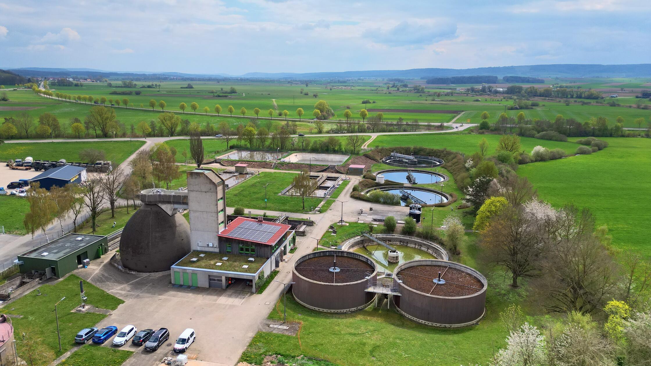 Gunzenhausen Drohne Kläranlage 01