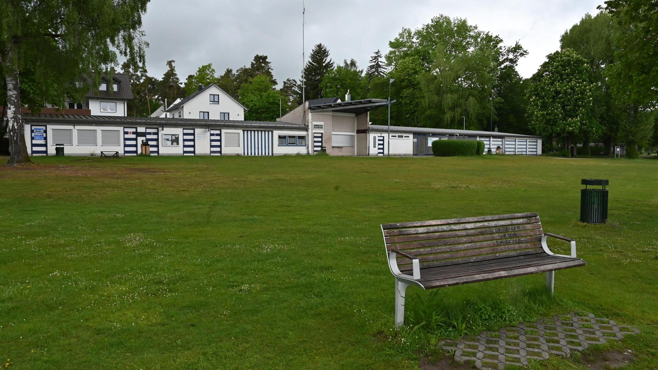 Noch ist der Kiosk an der Westseite vom Dechsendor