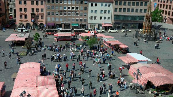 Hauptmarkt mit Frauenkirche