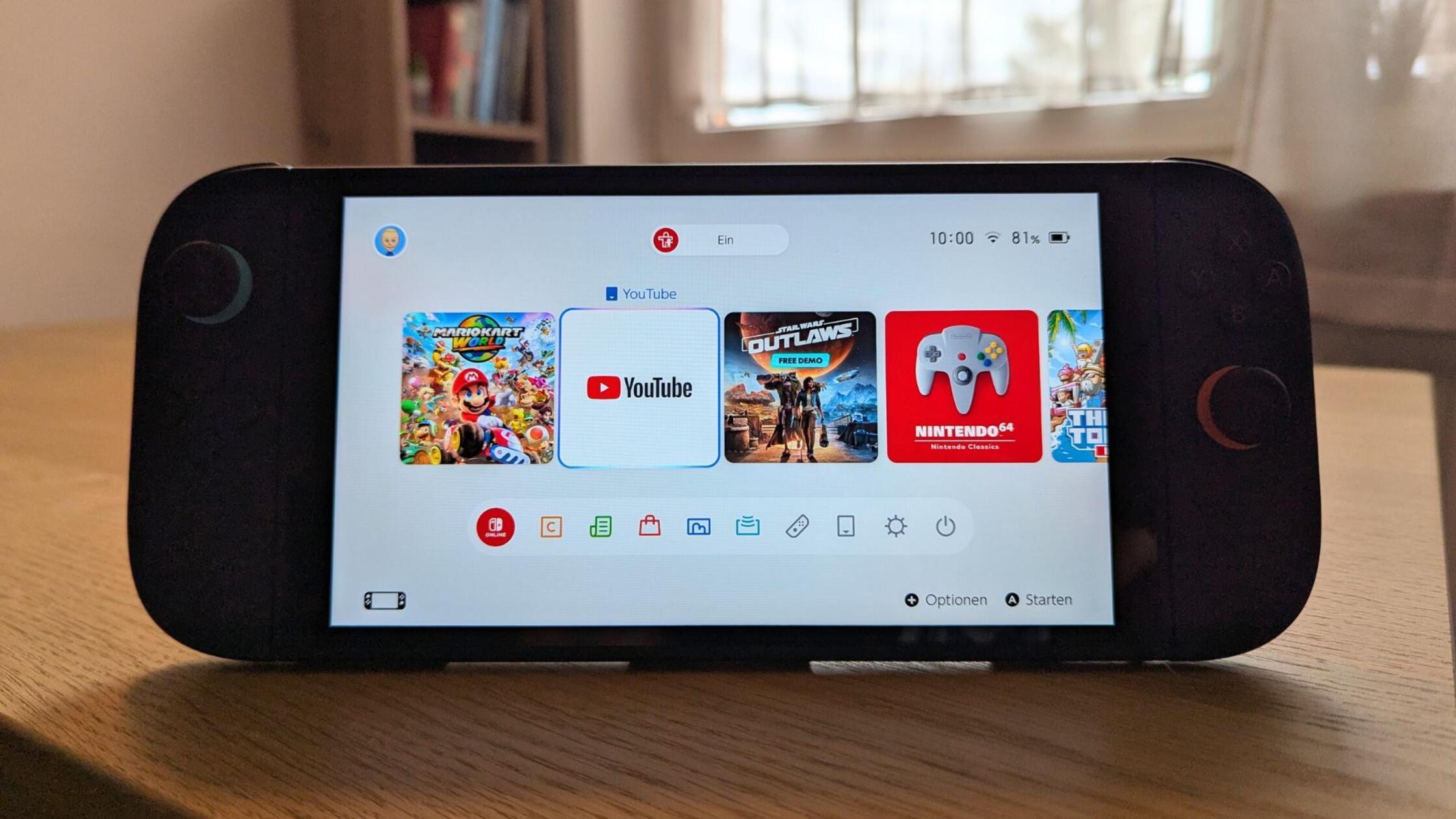 Nintendo Switch 2 YouTube App