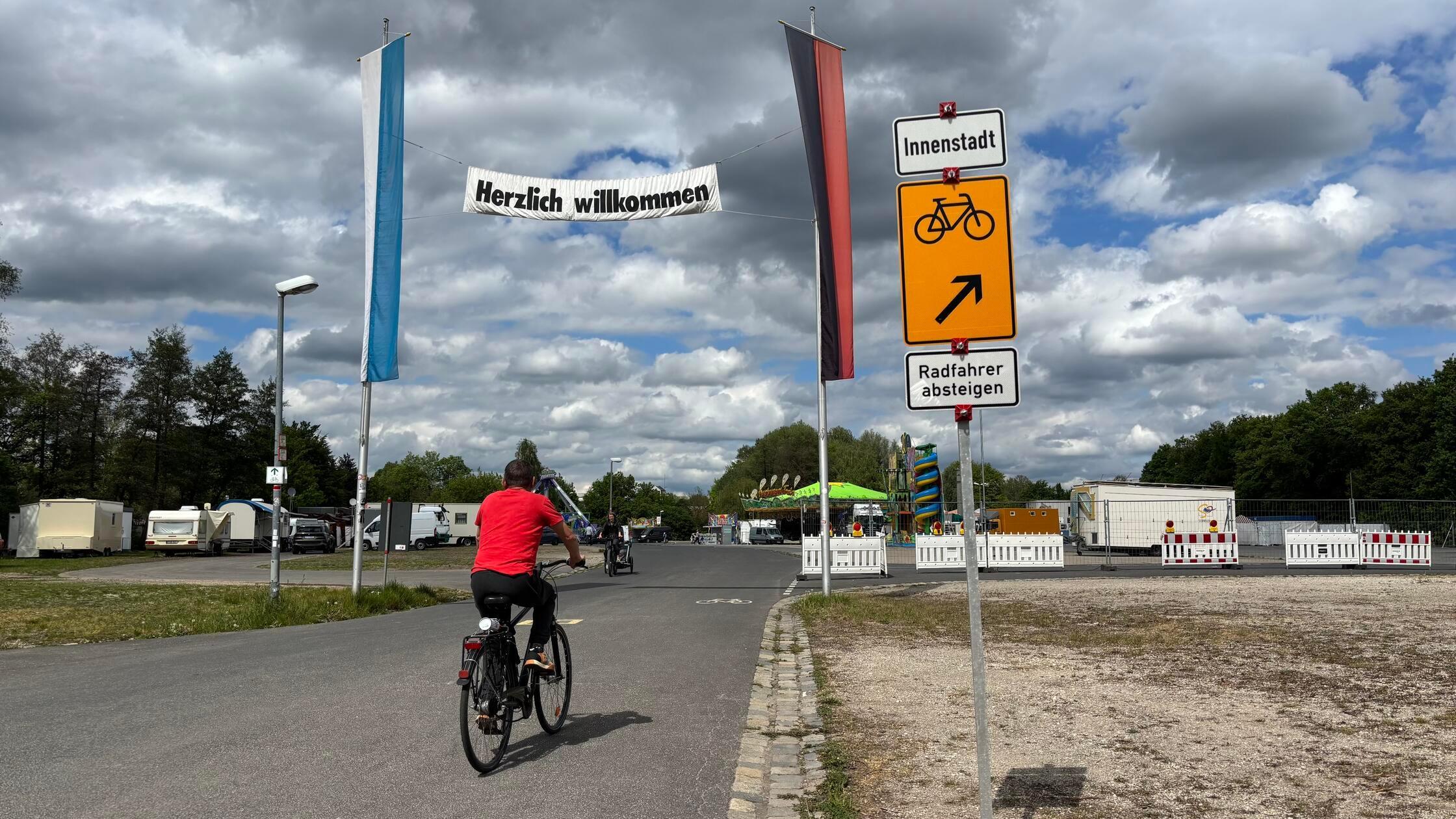 Radumleitung Frühlingsfest