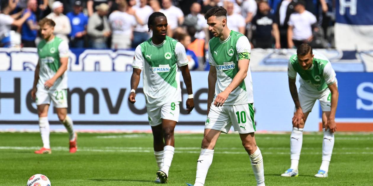 Abstieg wird immer wahrscheinlicher: SpVgg Greuther Fürth verliert ...