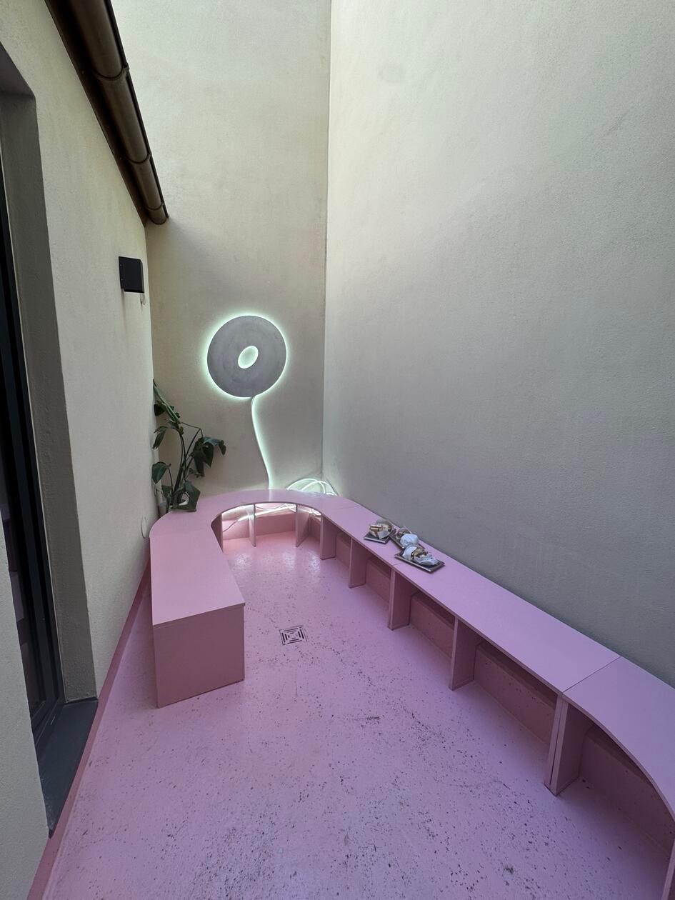 Der namensgebende Hinterhof oder spanisch eben "Patio".