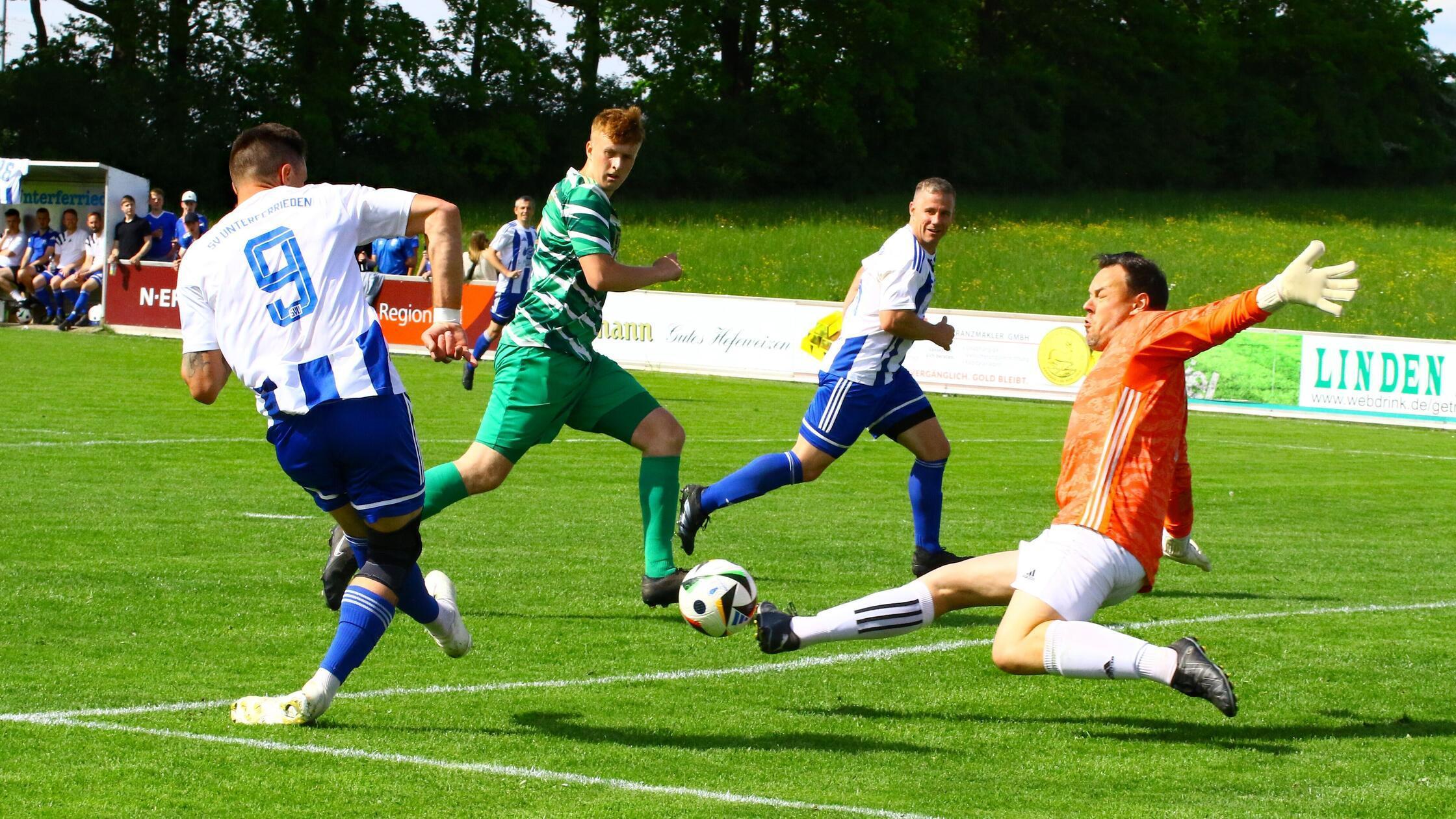 SV Unterferrieden gegen FC Ezelsdorf II - 1