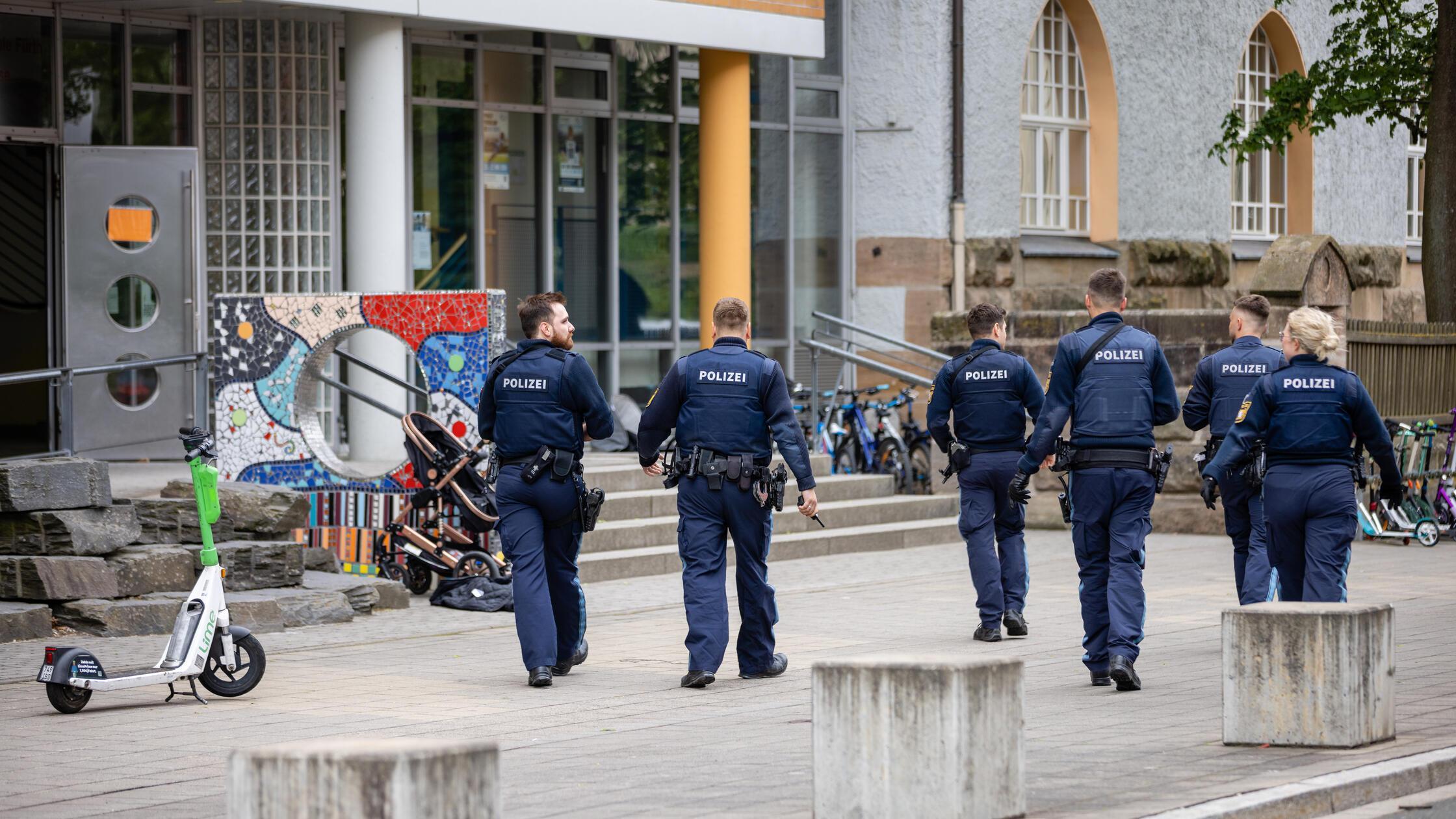 An der Pestalozzischule in Fürth kam es am Diensta