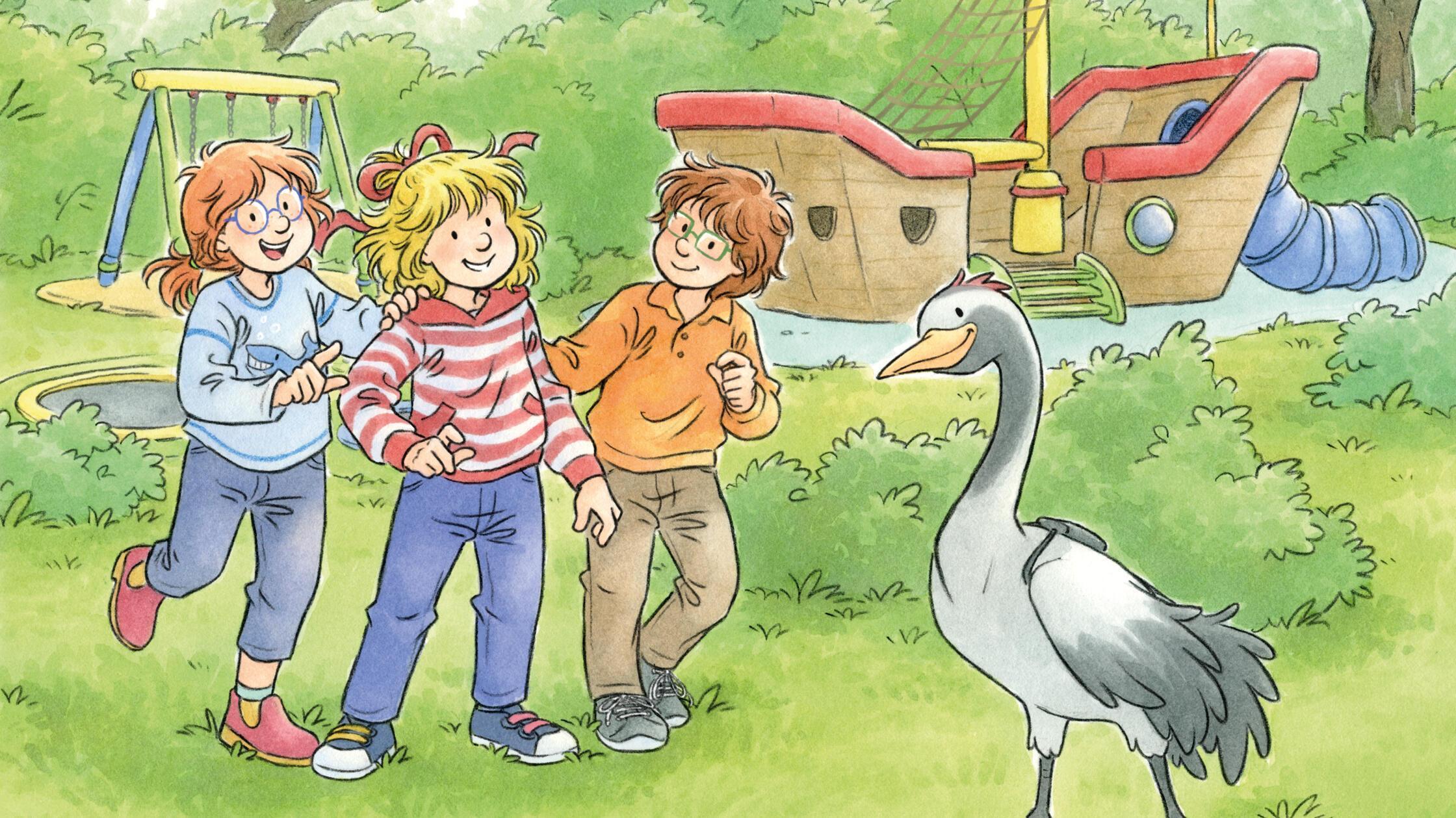 Buch zum Film „Conni und das Abenteuer mit Kranich