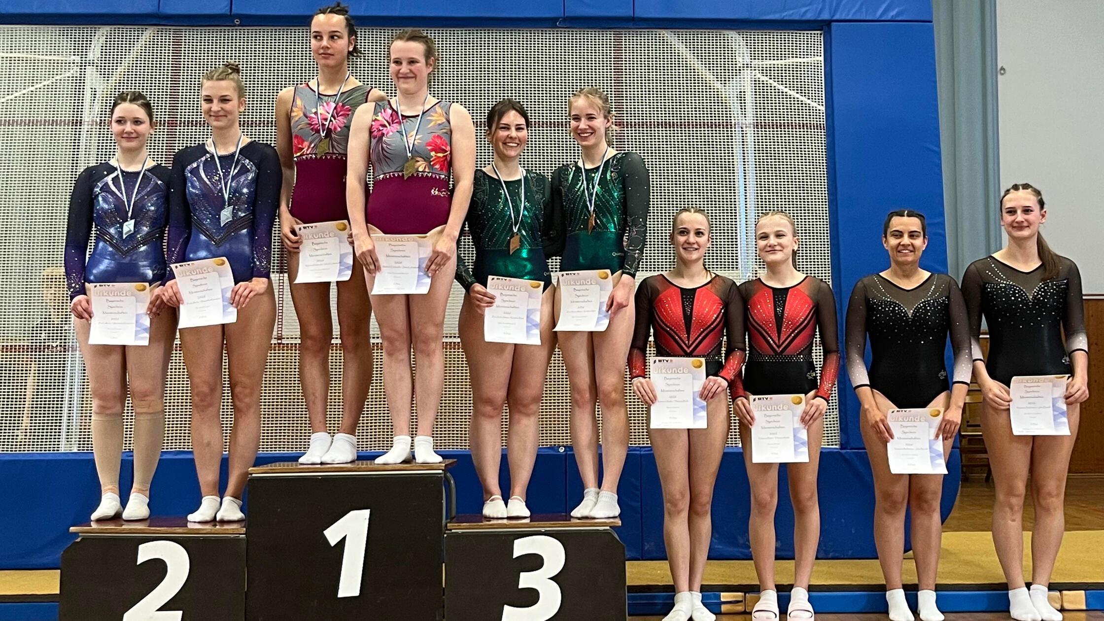 Turner gewinnen Silber und Bronze