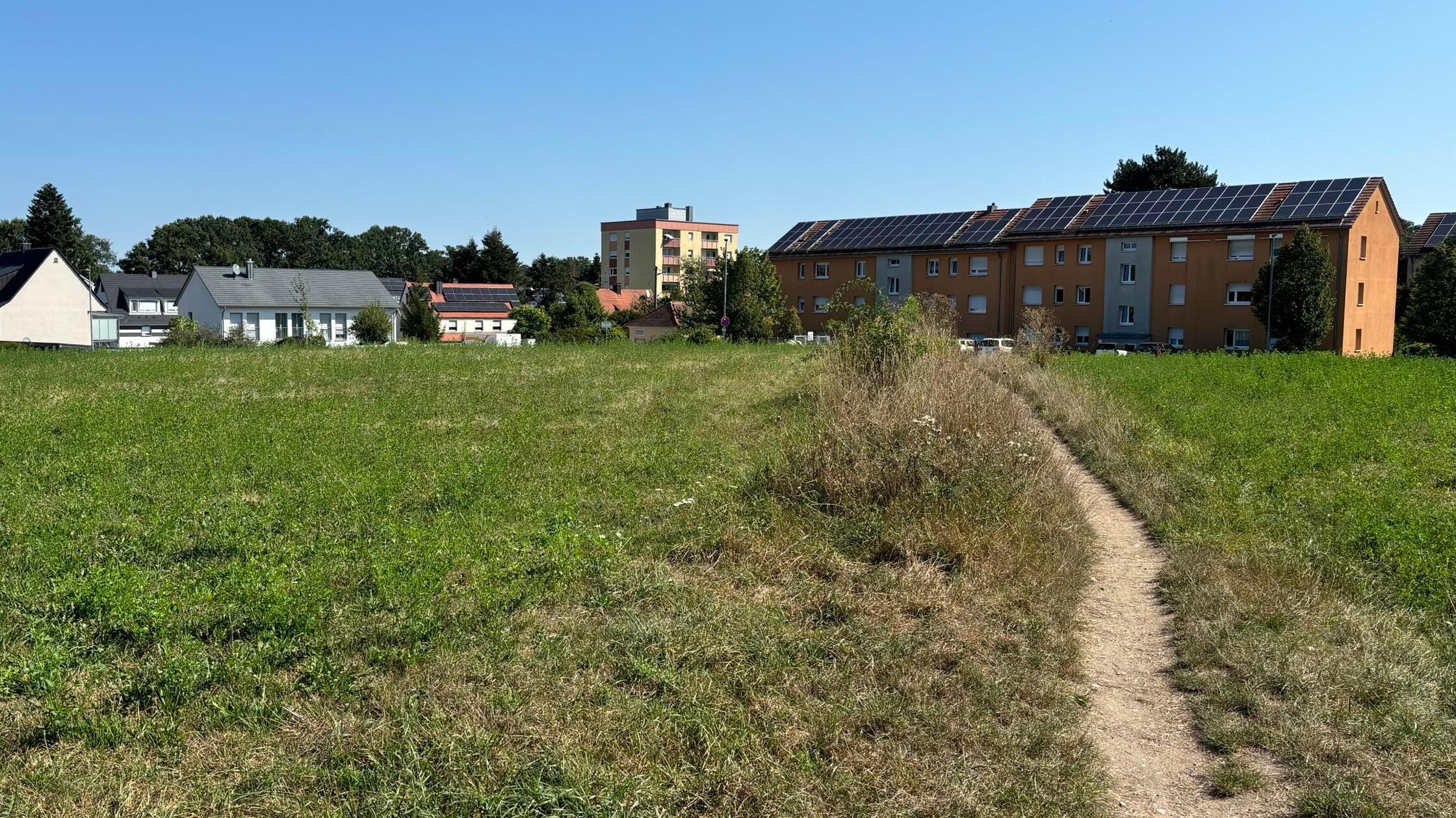 Herderstraße Wiesenstraße Neubaugebiet Schwabach