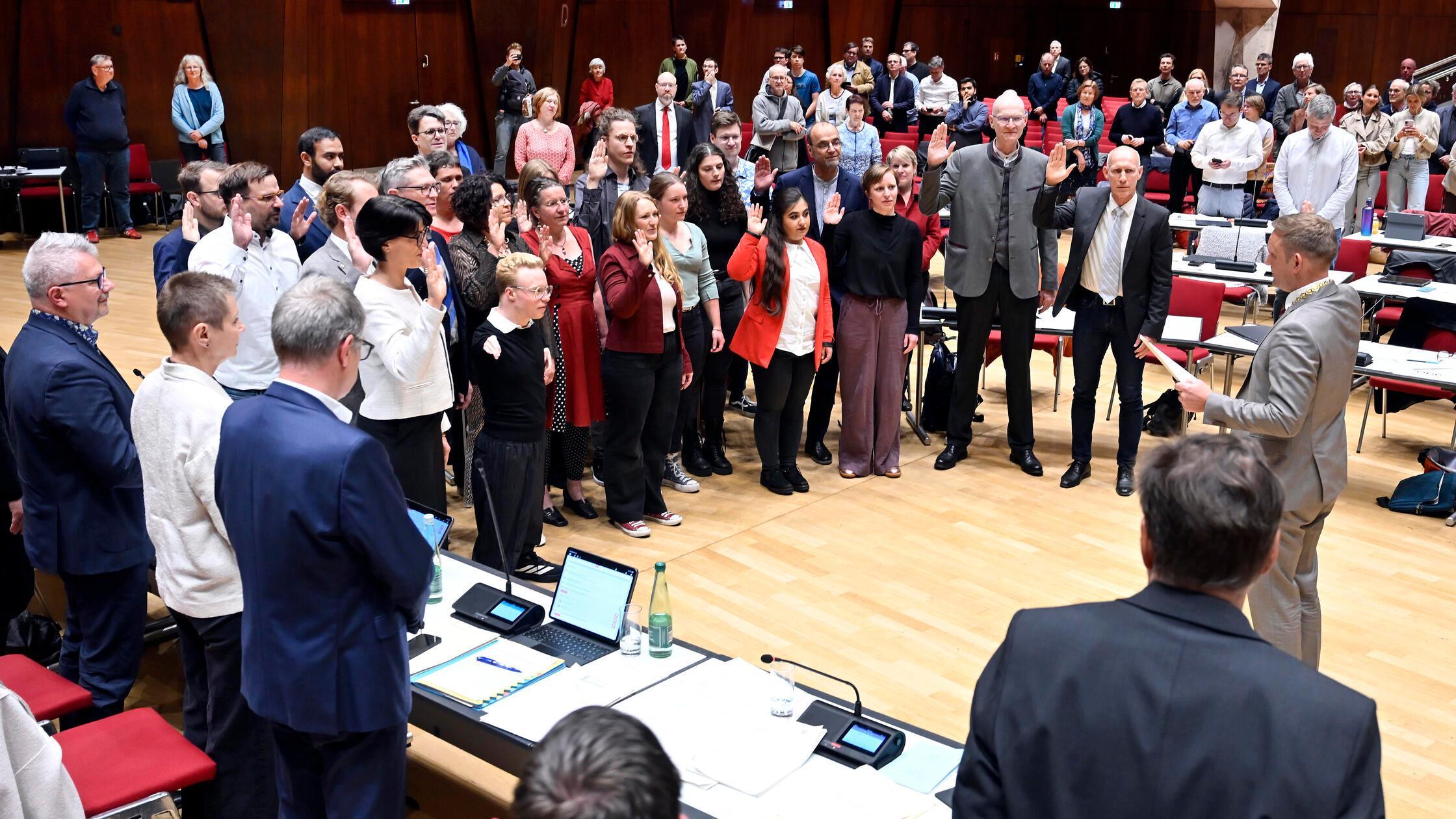Erlangen: Konstituierende Sitzung des Erlanger Sta