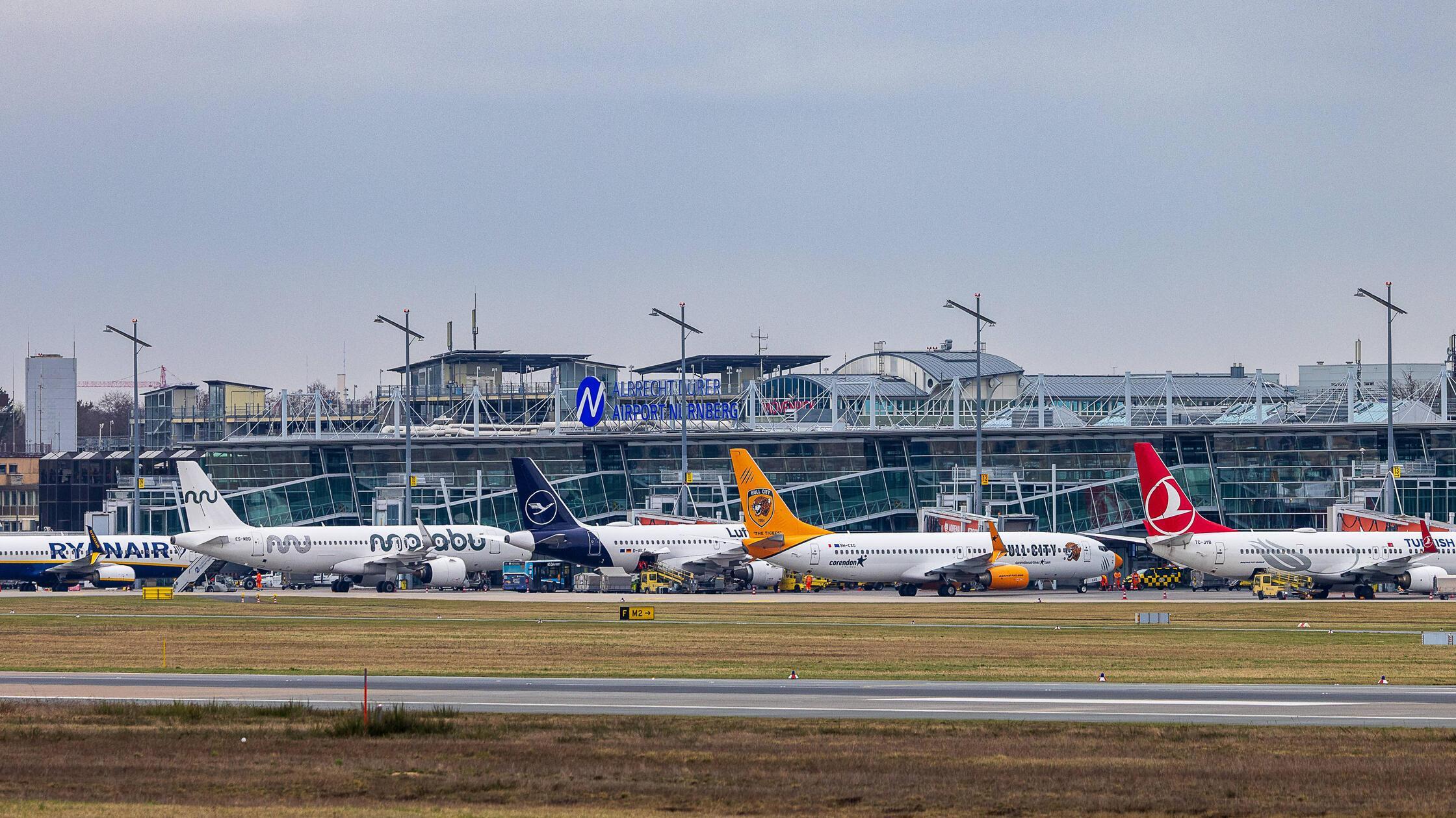 Flughafen Nürnberg, 30.03.2025