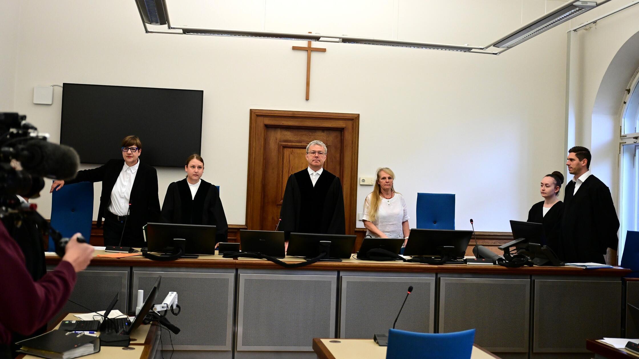 Die Dritte Strafkammer mit den Richtern Sandra Dec