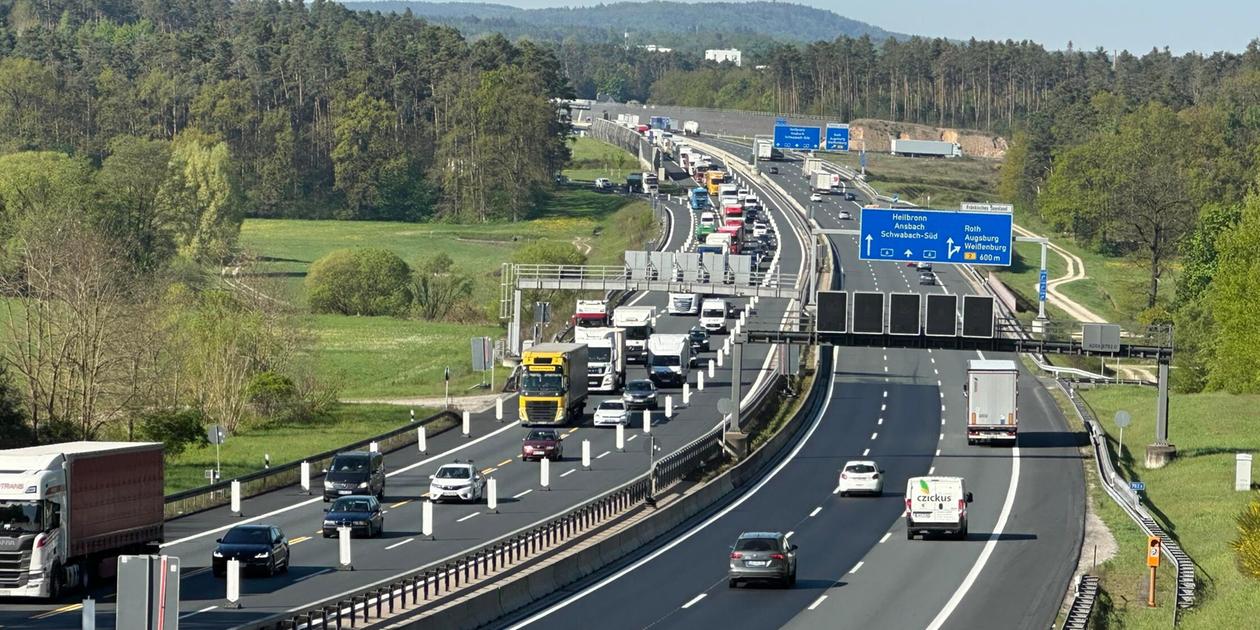 Driver under the influence of drugs stopped: Accident on the A6 near ...