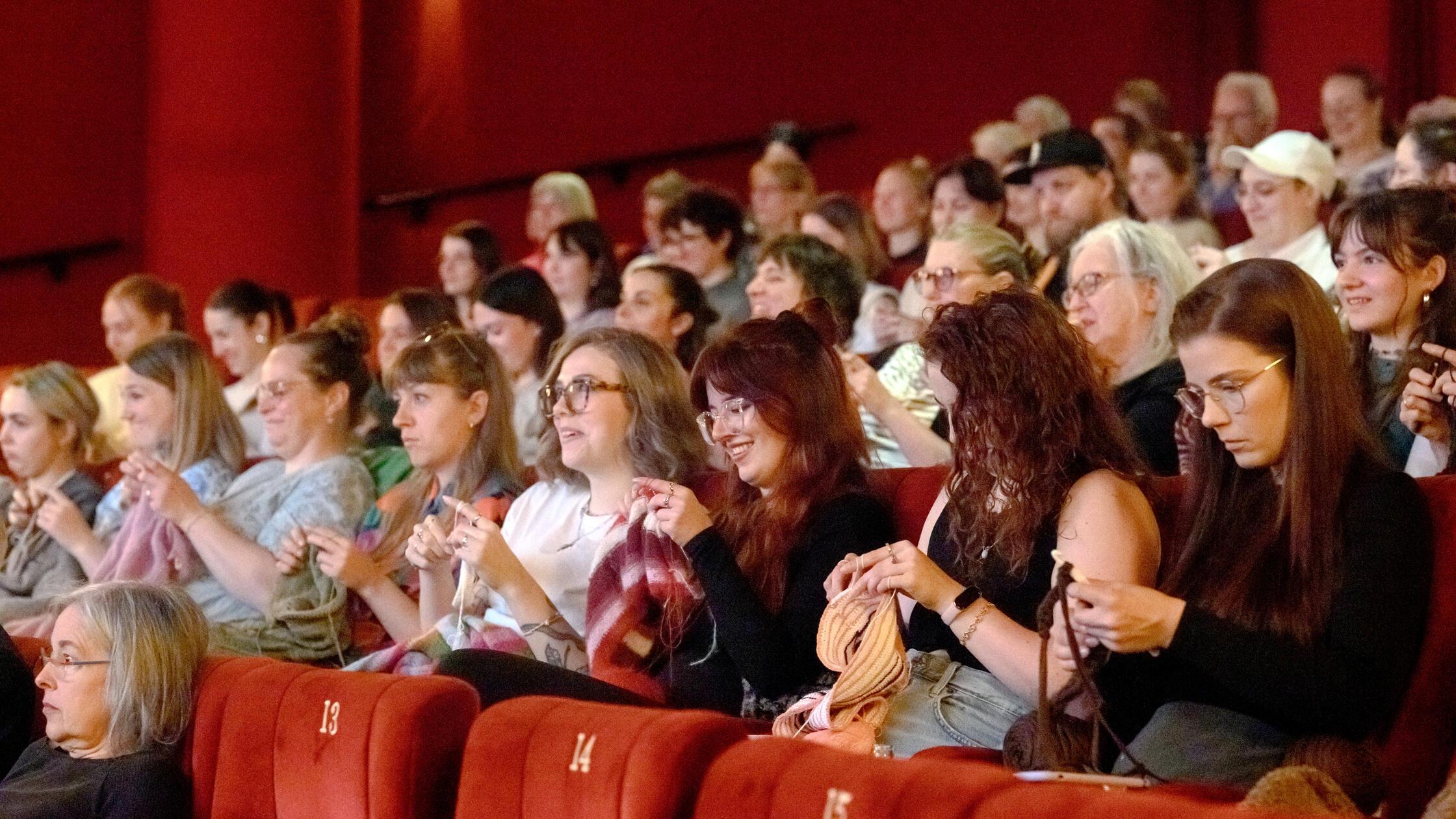 Strickkino im Casablanca-Kino Oldenburg