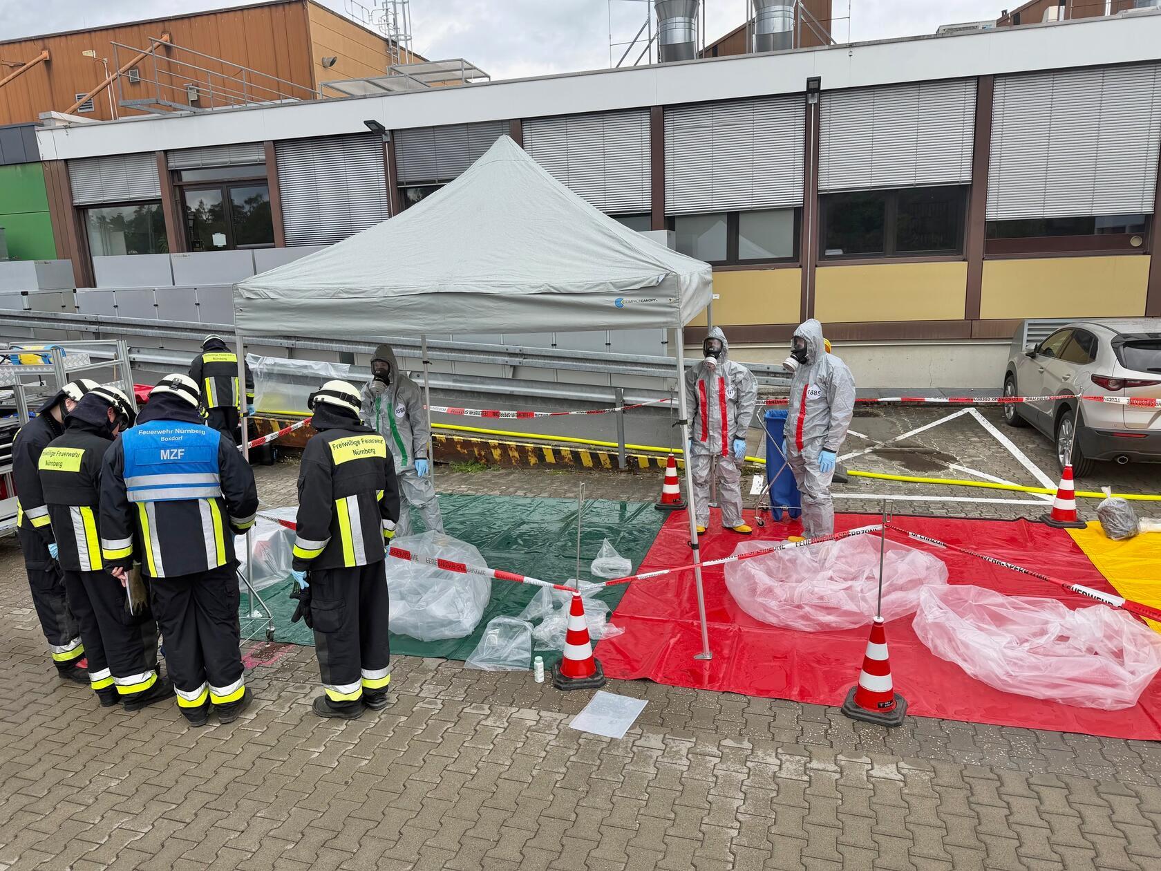 Für Anwohnerinnen und Anwohner bestand zu keinem Zeitpunkt eine Gefahr.