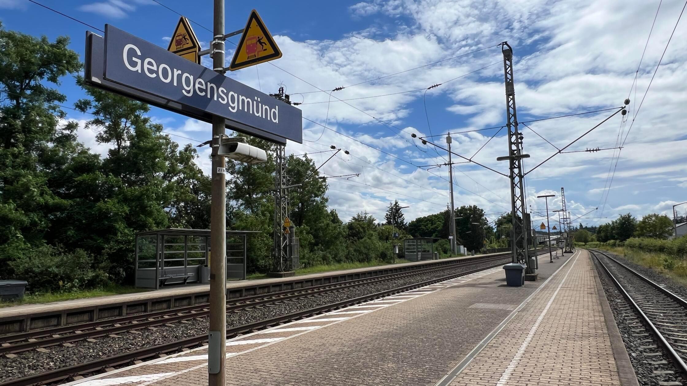 Bahnhof Georgensgmünd Symbolbild