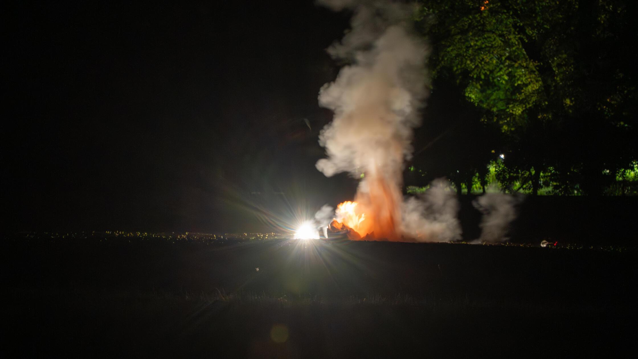 Bei Feldarbeiten stießen Zeugen am Freitagabend (1