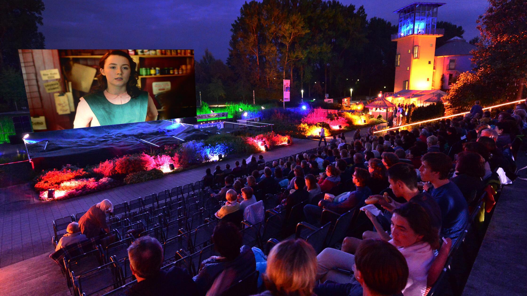 Sommer im Park: Open-Air-Kino, erste Filmvorführun