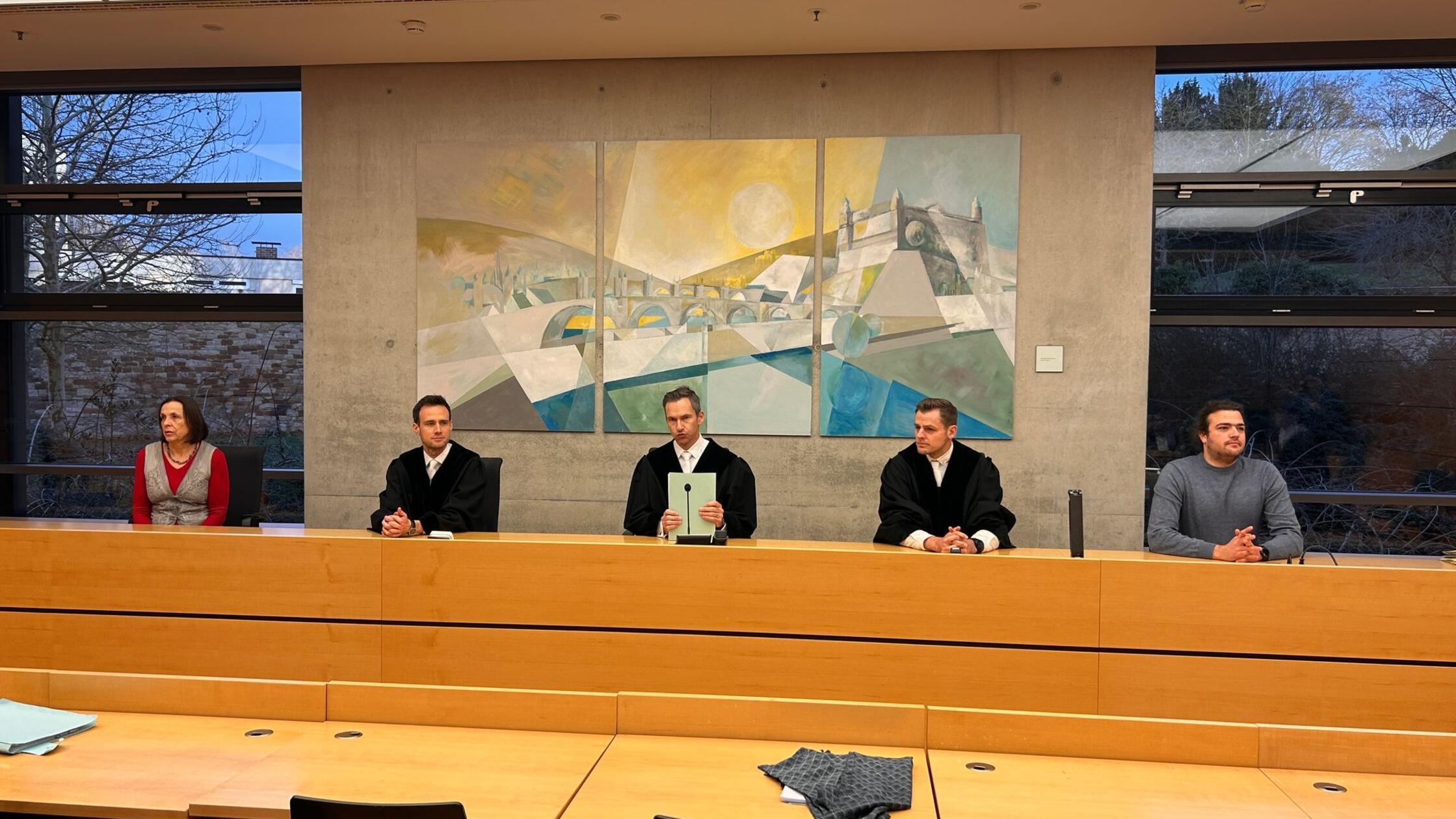 Die Erste Große Strafkammer des Landgerichts Würzb