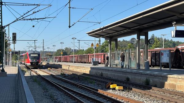 Bahnhof Roth Baumaßnahmen Zugausfall P+R Parkplatz