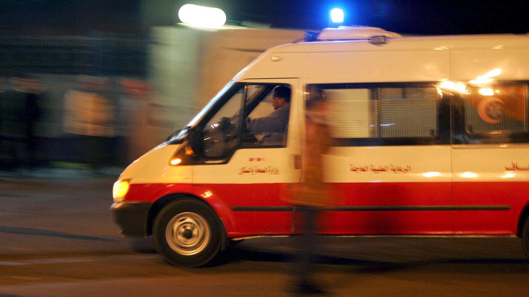 Ein Krankenwagen ist in Ägypten unterwegs. (zu dpa