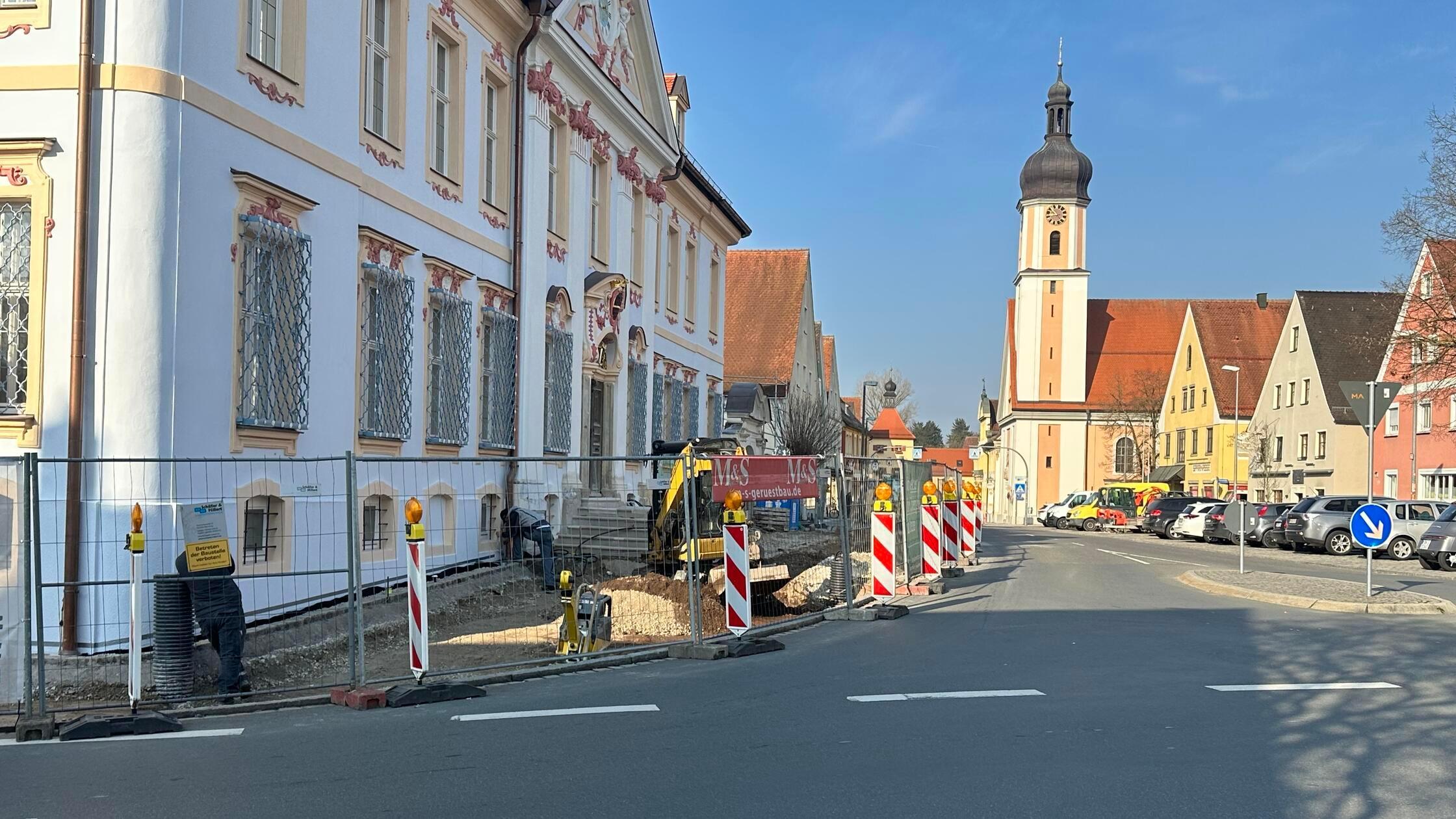 Baustelle Gilardihaus Allersberg März 2026