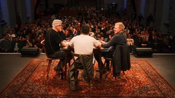 Uli Digmayer, Fadi Keblawi, Sebastian Gloser bei "