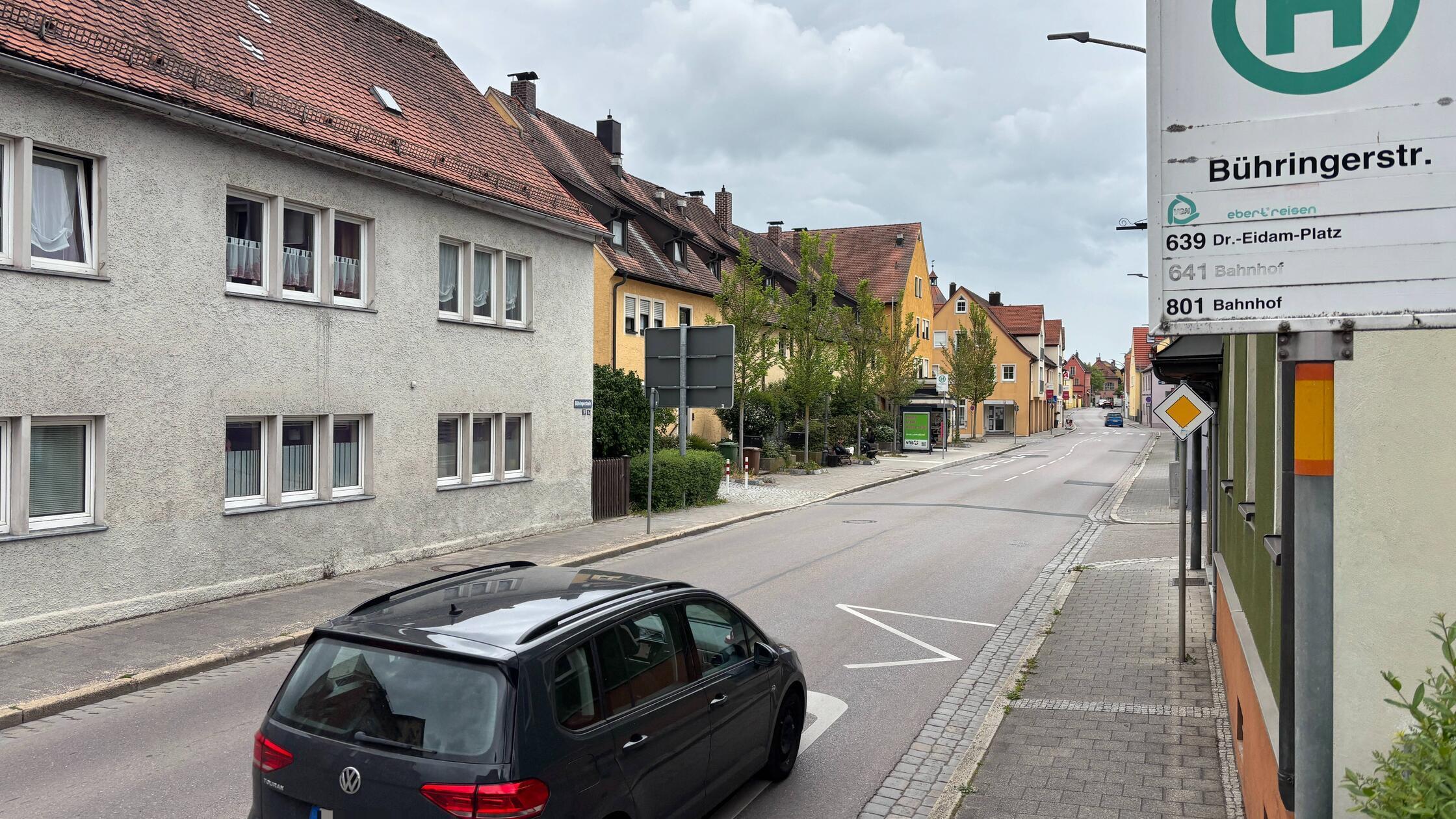 Gunzenhausen Bühringerstraße Haltestelle