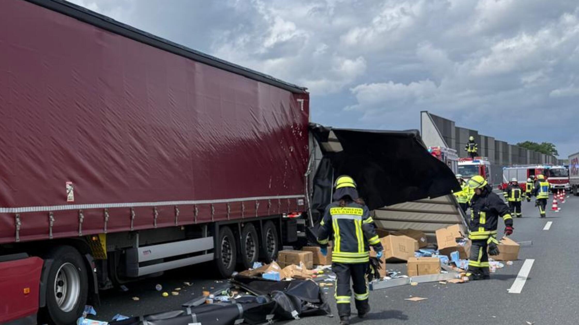Lkw-Unfall A3