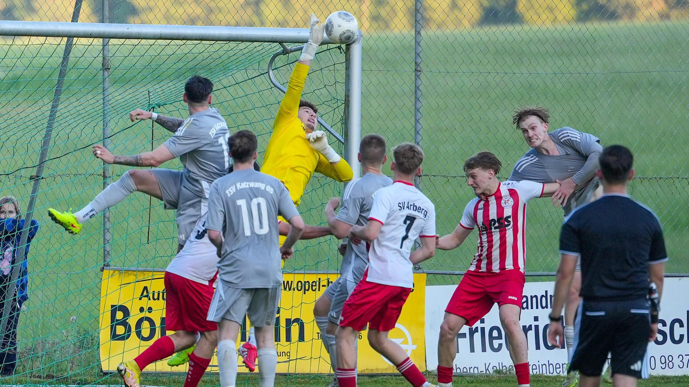 Relegation,  SV Arberg : TSV Katzwang