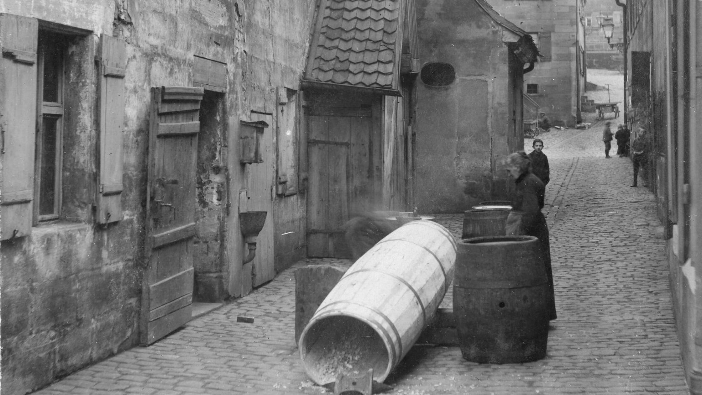 F-Alb 58-13 A Büttnerei Blum ca 1910