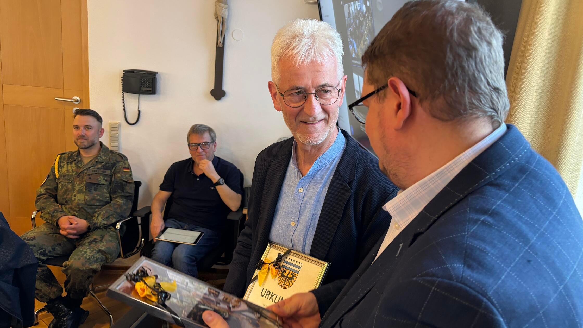 Ernennung Markus Mahl zum Altbürgermeister
