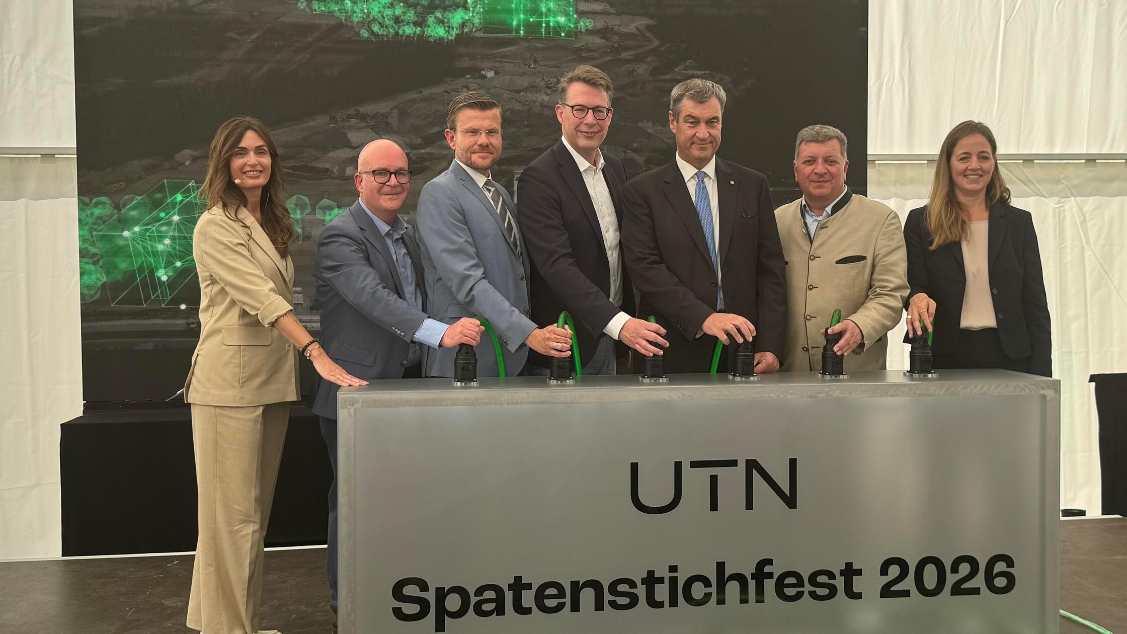 Virtueller Spatenstich UTN