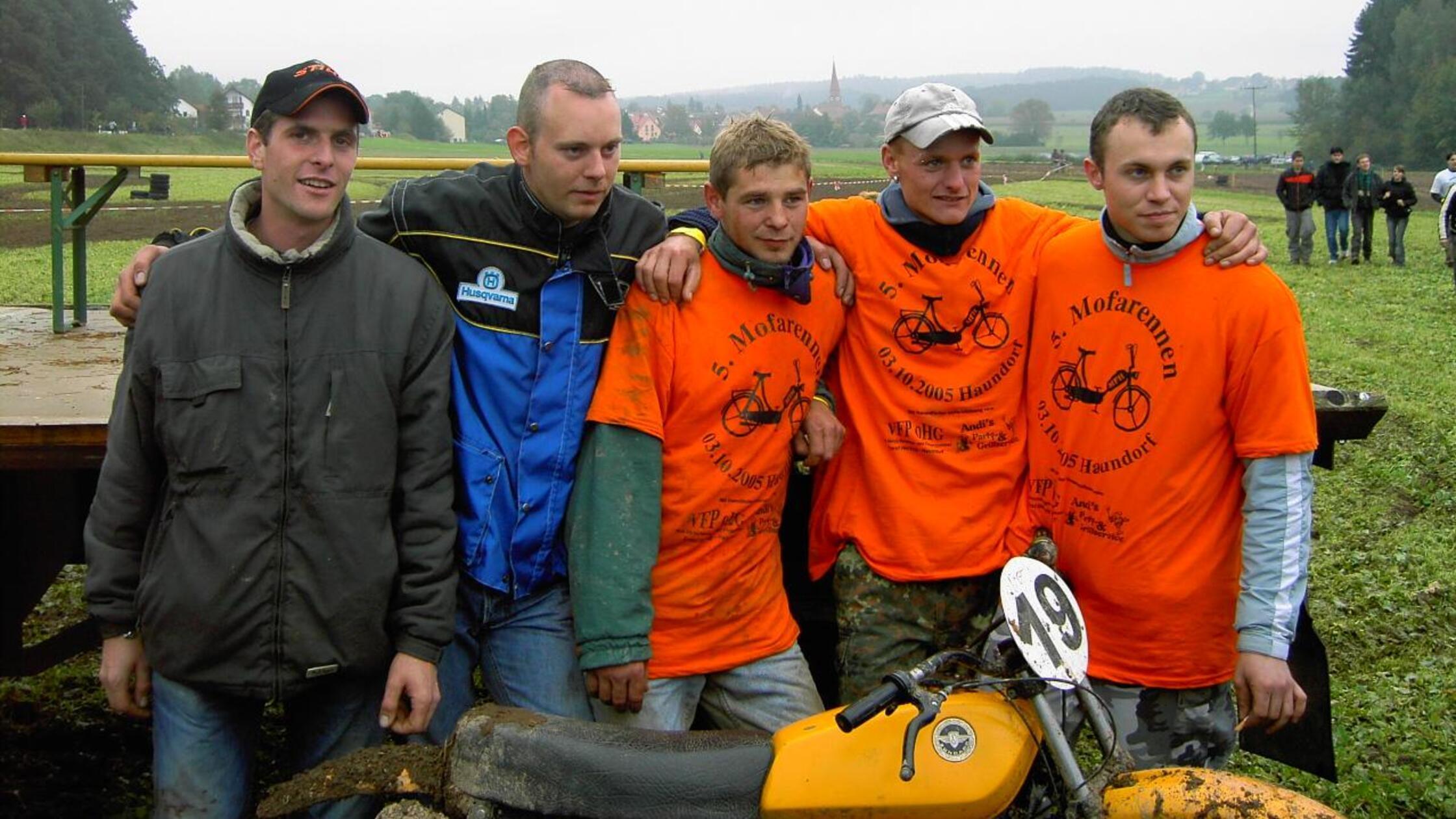 Das Siegerteam 2005 der "Breitenbronner Spritzlapp