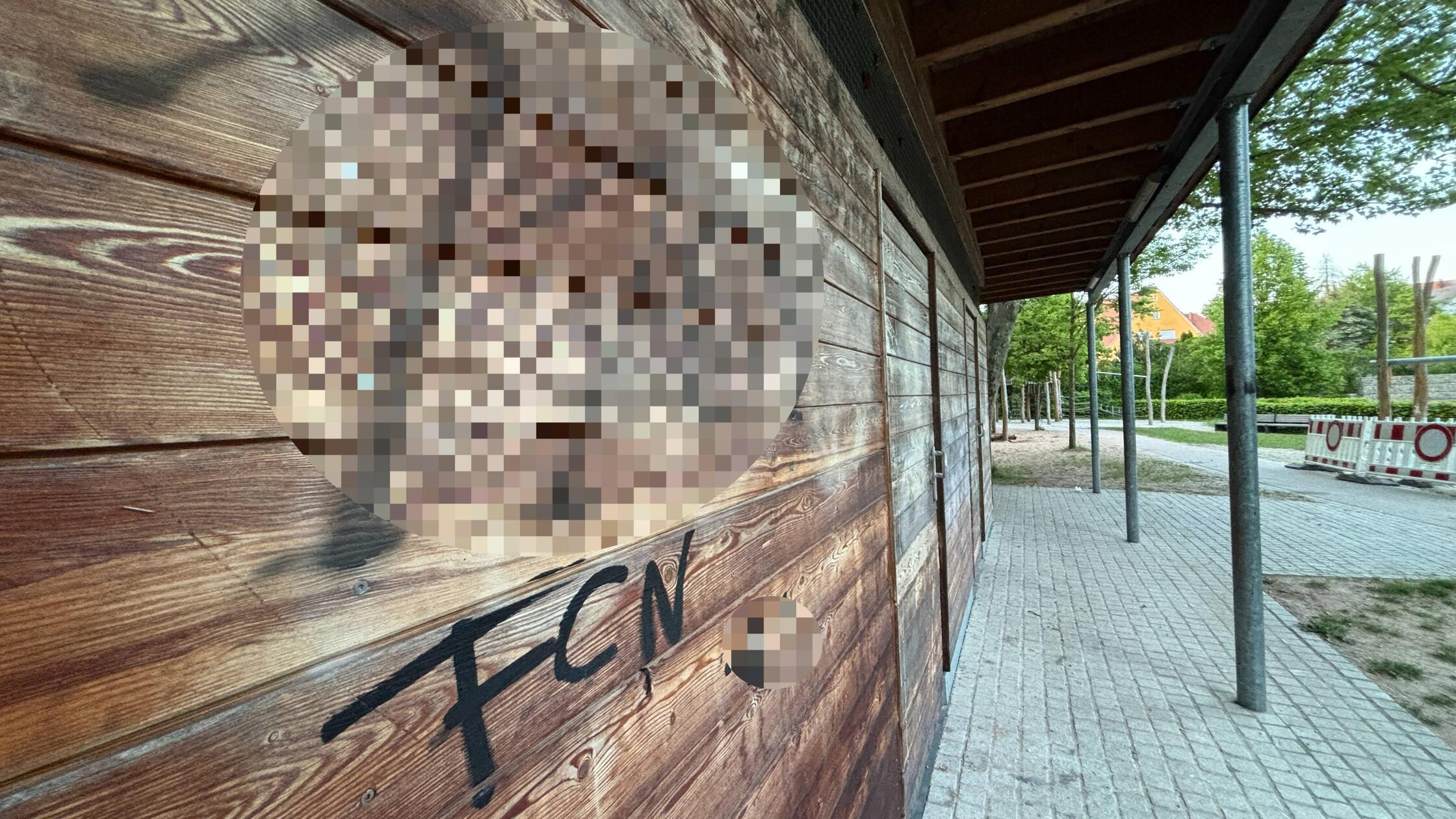 Försterwiese Graffit Schmierereien