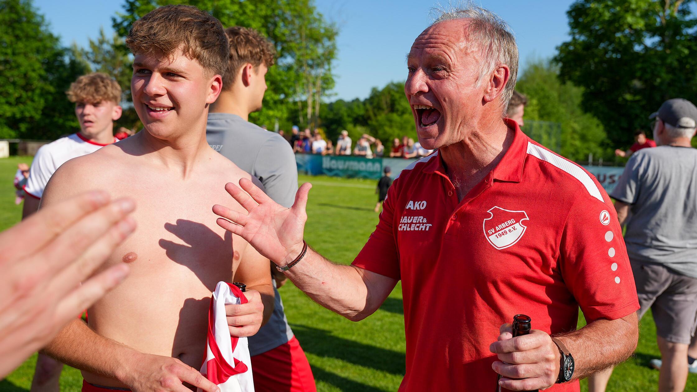Relegation, SV Arberg : FC Schwand/trainer Arberg