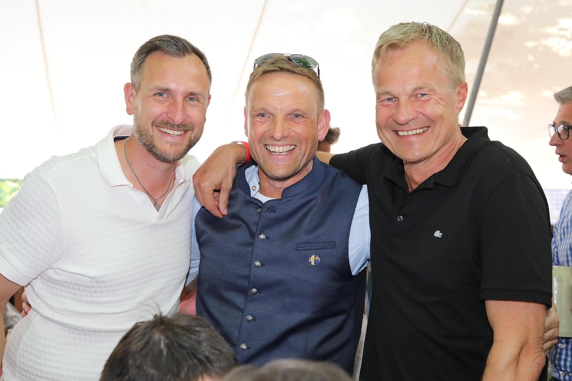 HCE-Aufsichtsratsvorsitzender Carsten Bissel (r.) mit Jörg Volleth.