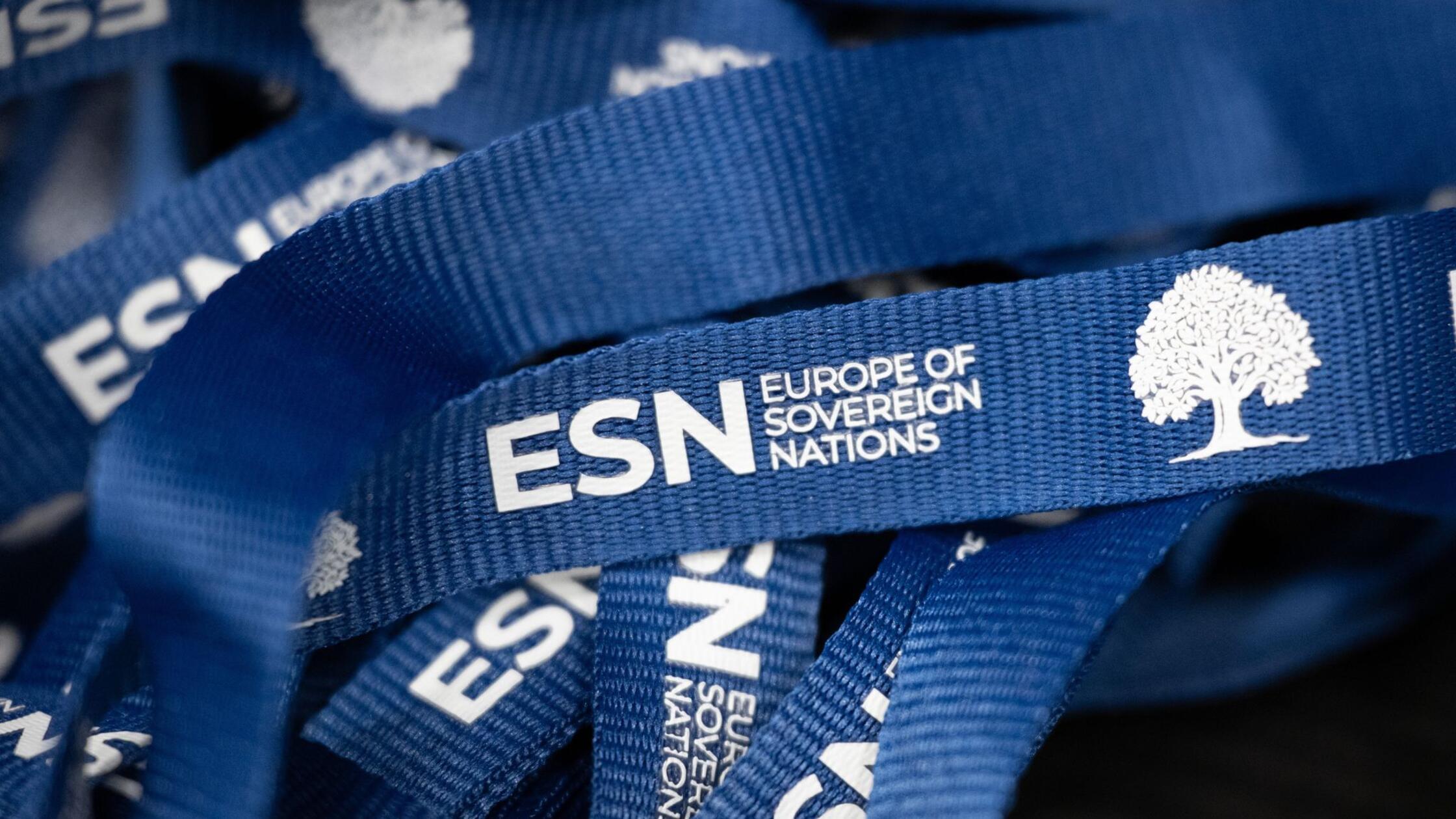 Das Logo der europäischen Partei ESN Europe of Sov